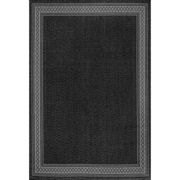 Lucia Classic Diamond Border Indoor/outdoor Area Rug